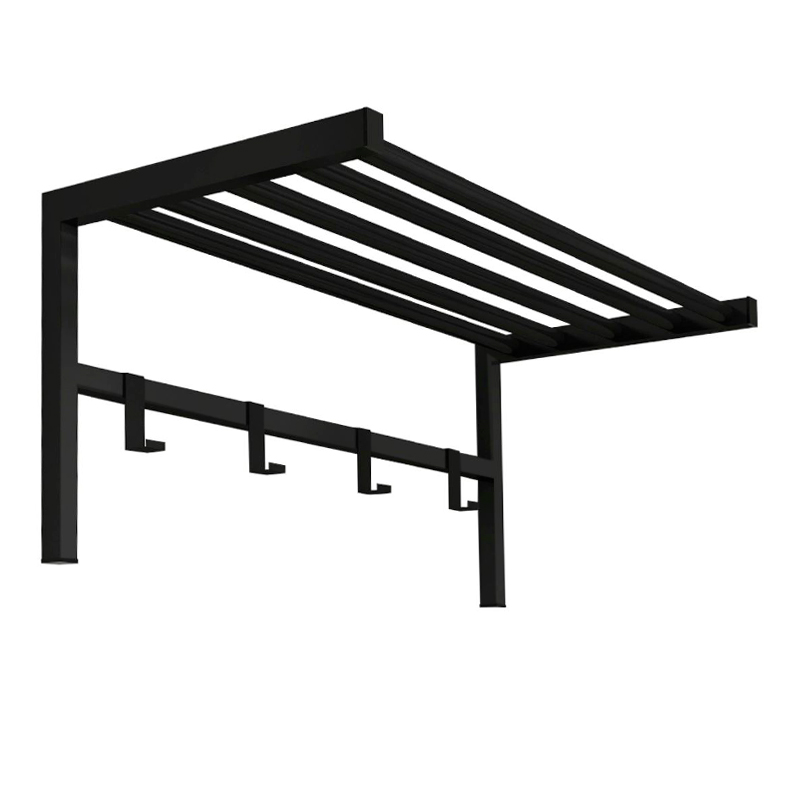 GP041-00341-1 Κρεμάστρα τοίχου Ofred Megapap μεταλλική χρώμα μαύρο 69x34x32,5εκ.