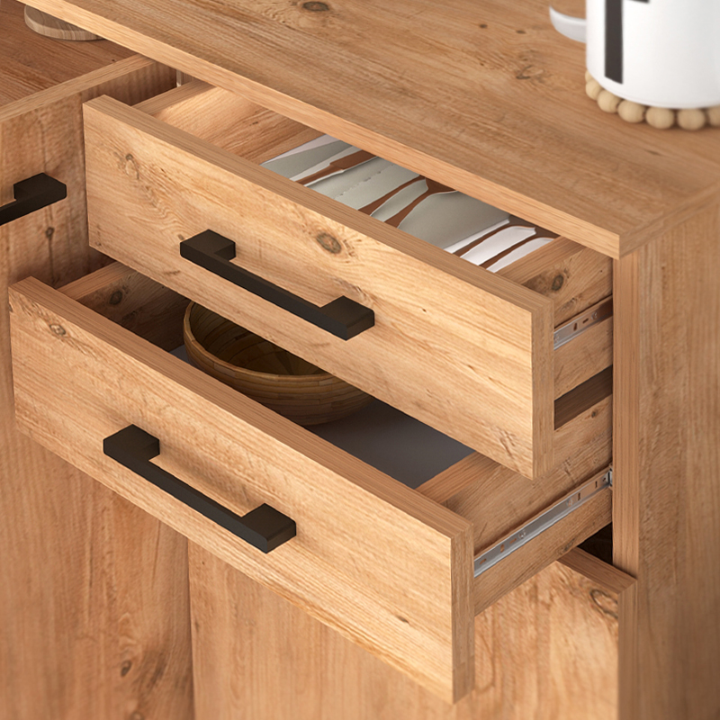GP041-00643-3 Παπουτσοθήκη - ντουλάπι Polly Megapap χρώμα pine oak 108x35x108εκ.