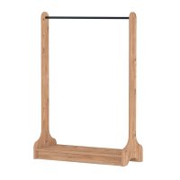 Έπιπλο εισόδου Belgum Megapap χρώμα pine oak 87,3x35x128εκ.