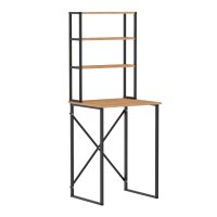 Έπιπλο πλυντηρίου Bobby Megapap χρώμα pine oak 67x60x178εκ.