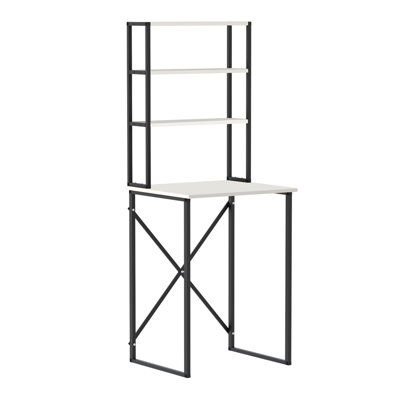 Έπιπλο πλυντηρίου Bobby Megapap χρώμα λευκό 67x60x178εκ.