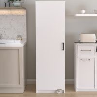 GP041-01131-2 Ντουλάπι κουζίνας - μπάνιου Altay Megapap χρώμα λευκό 48,9x44,1x155,5εκ.