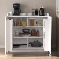 GP041-01141-1 Ντουλάπι κουζίνας - μπάνιου Altay I Megapap χρώμα λευκό 97,8x44,1x91,5εκ.