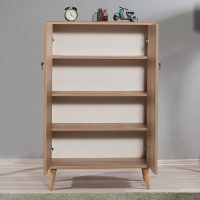 Παπουτσοθήκη - ντουλάπι Soho Megapap χρώμα sonoma 80x36x127εκ.