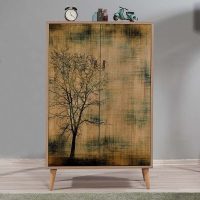 GP052-00044-2 Παπουτσοθήκη - ντουλάπι Soho Megapap χρώμα sonoma 80x36x127εκ.