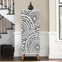 GP052-00062-2 Ντουλάπι κουζίνας/μπάνιου - Παπουτσοθήκη Assiri Megapap χρώμα λευκό 50x38x135εκ.