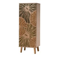 GP052-00072-3 Παπουτσοθήκη - ντουλάπι Soho Megapap χρώμα sonoma 50x38x135εκ.