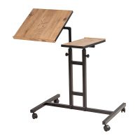 Τραπεζάκι βοηθητικό - laptop Frenk Megapap πολυμορφικό χρώμα atlantic pine 67x45,5x62/87εκ.