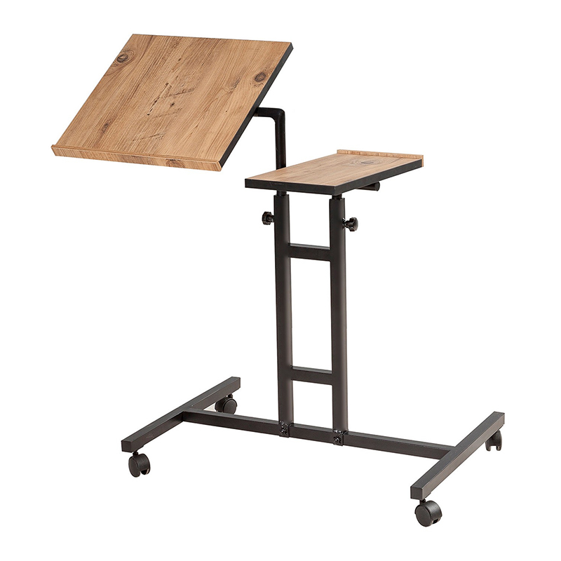 Τραπεζάκι βοηθητικό - laptop Frenk Megapap πολυμορφικό χρώμα atlantic pine 67x45,5x62/87εκ.