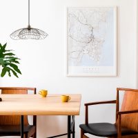 Φωτιστικό οροφής Farac Megapap E27 μεταλλικό μονόφωτο χρώμα χρυσό vintage Ø50x31/111εκ.