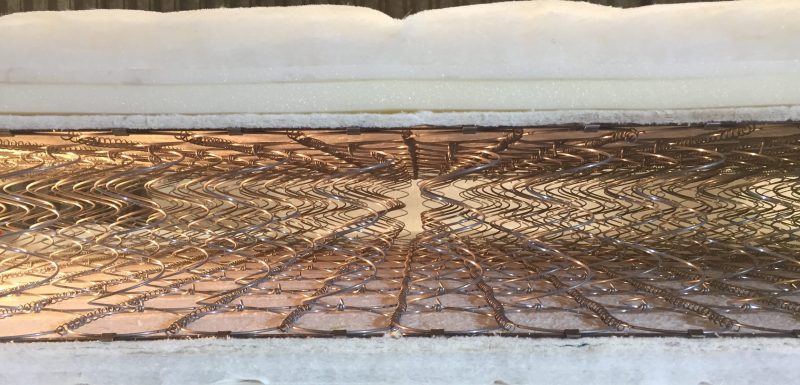 Στρώμα Bs Strom Με Ανώστρωμα Active Ημίδιπλο 130x200x23cm - Ελληνικής κατασκευής