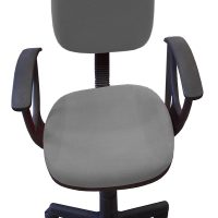 VELCO Pro Systems ΚΑΡΕΚΛΑ ΓΡΑΦΕΙΟΥ ΠΑΙΔΙΚΗ ΓΚΡΙ  ΜΕ ΜΠΡΑΤΣΑ -ΔΙΑΣΤΑΣΕΙΣ: 57x47x81/92cm