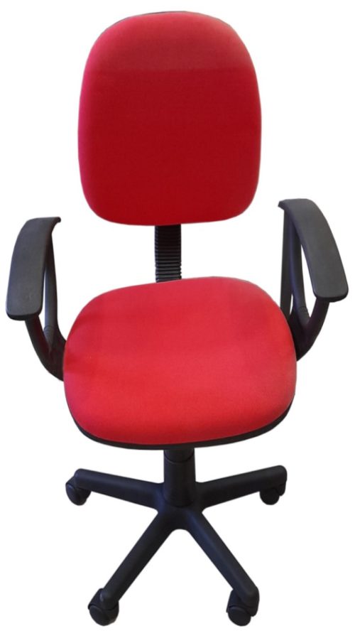 K04767-4-NEW-RED VELCO Pro Systems ΚΑΡΕΚΛΑ ΓΡΑΦΕΙΟΥ ΠΑΙΔΙΚΗ ΚΟΚΚΙΝΗ ΜΕ ΜΠΡΑΤΣΑ -ΔΙΑΣΤΑΣΕΙΣ: 57x47x81/92cm