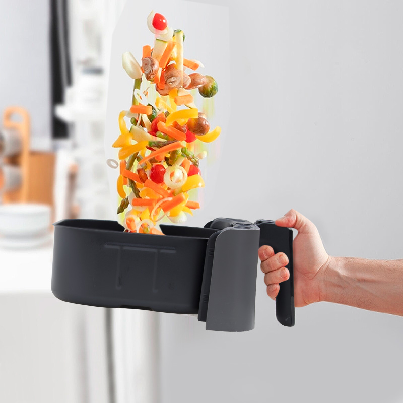 LXAF01-2 Φριτέζα αέρος - AirFryer LUXELL με αποσπώμενο κάδο 7,5lt χρώμα μαύρο 1550-1850W