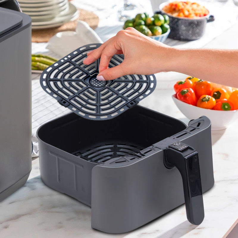 LXAF01-3 Φριτέζα αέρος - AirFryer LUXELL με αποσπώμενο κάδο 7,5lt χρώμα μαύρο 1550-1850W