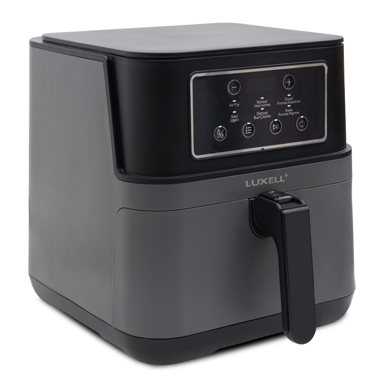 LXAF01-6 Φριτέζα αέρος - AirFryer LUXELL με αποσπώμενο κάδο 7,5lt χρώμα μαύρο 1550-1850W