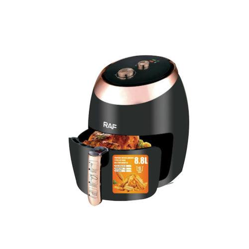RAF R-5296B Φριτέζα Αέρος 8lt Μαύρη 1800W