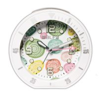 Ρολόι Επιτραπέζιο ALTC-60172 Alfaone Αναλογικό Αθόρυβο με φωτισμό "Decors" Λευκό rubber Ρολόι Επιτραπέζιο ALTC-60172 Alfaone Αναλογικό Αθόρυβο με φωτισμό "Decors" Λευκό rubber