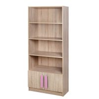 bibliothiki-playroom-sonama-roz-hm101460-2 ΒΙΒΛΙΟΘΗΚΗ PLAYROOM SONAMA-ΡΟΖ HM10146.03 80X35X180εκ.
