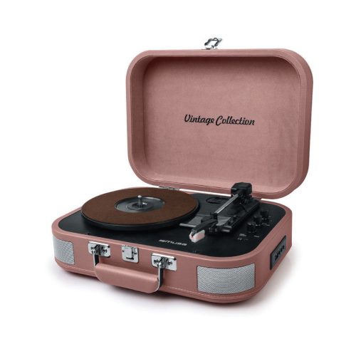 Πικάπ-Bluetooth MT-201BTP MUSE Με USB Ροζ Πικάπ-Bluetooth MT-201BTP MUSE Με USB Ροζ