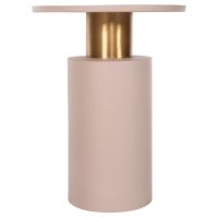 ΒΟΗΘΗΤΙΚΟ ΤΡΑΠΕΖΑΚΙ PUNJAB HM4239.03 ΜΕΤΑΛΛΟ ΣΕ ΕΚΡΟΥ-ΧΡΥΣΟΧΑΛΚΙΝΟ Φ36x47Υεκ.