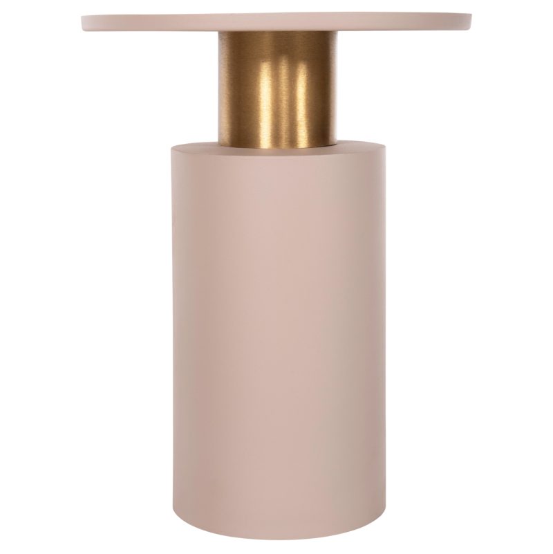 ΒΟΗΘΗΤΙΚΟ ΤΡΑΠΕΖΑΚΙ PUNJAB HM4239.03 ΜΕΤΑΛΛΟ ΣΕ ΕΚΡΟΥ-ΧΡΥΣΟΧΑΛΚΙΝΟ Φ36x47Υεκ.