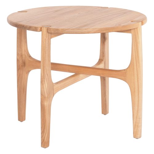 boithitiko-trapezaki-stroggylo-fb99932-x ΒΟΗΘΗΤΙΚΟ ΤΡΑΠΕΖΑΚΙ ΣΤΡΟΓΓΥΛΟ KATAL HM9932 ΞΥΛΟ SUNGKAI ΦΥΣΙΚΟ Φ59,5x50,5Υεκ.