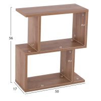 boithitiko-trapezi-me-rafia-melamini-se-1 ΒΟΗΘΗΤΙΚΟ ΤΡΑΠΕΖΙ ΜΕ ΡΑΦΙΑ AMEER ΜΕΛΑΜΙΝΗ ΣΕ ΦΥΣΙΚΟ ΧΡΩΜΑ HM8881.11 50x17x56Υεκ.