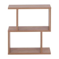 ΒΟΗΘΗΤΙΚΟ ΤΡΑΠΕΖΙ ΜΕ ΡΑΦΙΑ AMABELLA ΜΕΛΑΜΙΝΗΣ ΦΥΣΙΚΟ HM8956.11 45x17x52Υεκ.