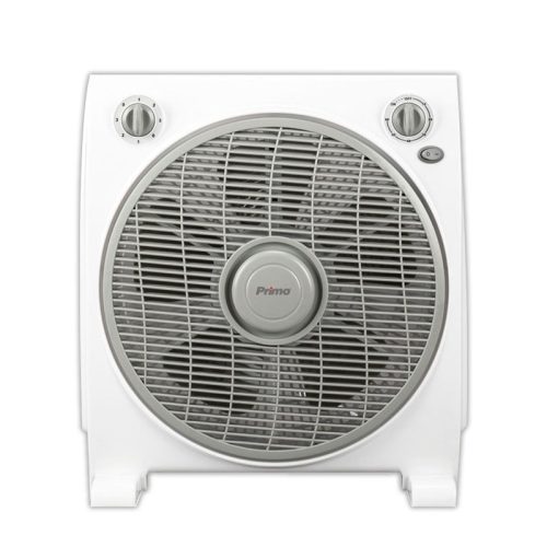 Ανεμιστήρας Box Fan PRBF-80452 Primo 12'' 30εκ. Λευκός-Γκρι