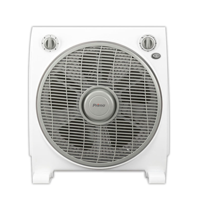 Ανεμιστήρας Box Fan PRBF-80452 Primo 12'' 30εκ. Λευκός-Γκρι