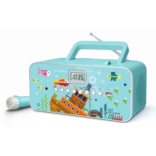 Ραδιόφωνο Cd-Player M-29KB MUSE Με Μικρόφωνο Μπαταρίας-Ρεύματος Ψηφιακό Ραδιόφωνο Cd-Player M-29KB MUSE Με Μικρόφωνο Μπαταρίας-Ρεύματος Ψηφιακό