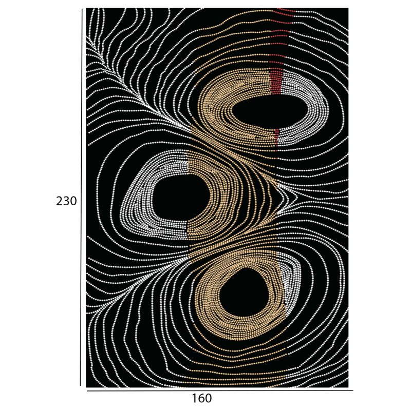chali-salonioy-me-krosia-mayro-chryso-gk-1 ΧΑΛΙ ΣΑΛΟΝΙΟΥ ΜΕ ΚΡΟΣΙΑ JOSIANE ΜΑΥΡΟ - ΧΡΥΣΟ - ΓΚΡΙ HM7675.27 160X230 εκ.