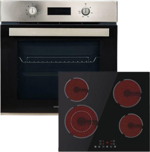 Davoline Σετ Εντοιχισμού Φούρνος DSXO 8004 + Κεραμική Εστία Αφής BVC 6005