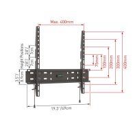 Βάση Τηλεόρασης Τοίχου E30.B Barkan 19" - 65" Σταθερή