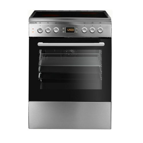 electromania_product_num-337 Davoline DAC 800 IX Κουζίνα 72lt Inox με Κεραμικές Εστίες Π60εκ.