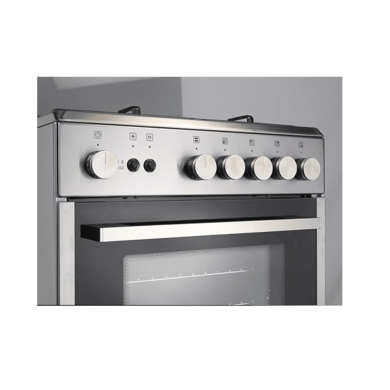 La Germania TU6 2C1 91 D X (GN) 60εκ. ΙΝΟΧ ΦΟΥΡΝΟΣ ΗΛΕΚΤΡΙΚΟΣ | 3 ΕΣΤΙΕΣ ΑΕΡΙΟΥ ΚΑΙ 1 ΗΛΕΚΤΡΙΚΗ