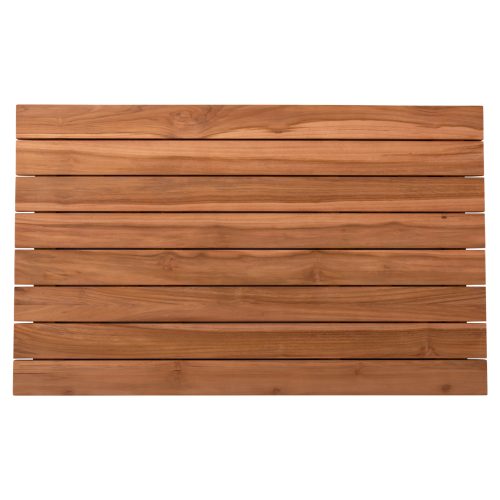 ΕΠΙΦΑΝΕΙΑ ΤΡΑΠΕΖΙΟΥ ΞΥΛΟ TEAK-ΦΥΣΙΚΟ ΟΡΘΟΓΩΝΙΑ HM6138 ΜΑΣΙΦ 130x80.5x2.5(πάχος)εκ.