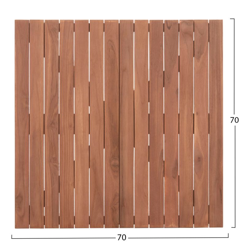 epifaneia-trapezioy-tetragoni-fb918136-x-1 ΕΠΙΦΑΝΕΙΑ ΤΡΑΠΕΖΙΟΥ ΤΕΤΡΑΓΩΝΗ HM18136 ΞΥΛΟ TEAK--ΦΥΣΙΚΟ 70x70x4(πάχος)εκ.