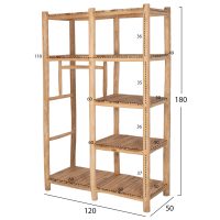 epiplo-eisodoy-fb99550-xylo-teak-se-fysi-1 ΕΠΙΠΛΟ ΕΙΣΟΔΟΥ BALEN HM9550 ΞΥΛΟ ΤΕΑΚ ΣΕ ΦΥΣΙΚΟ ΧΡΩΜΑ 120x50x180Yεκ.