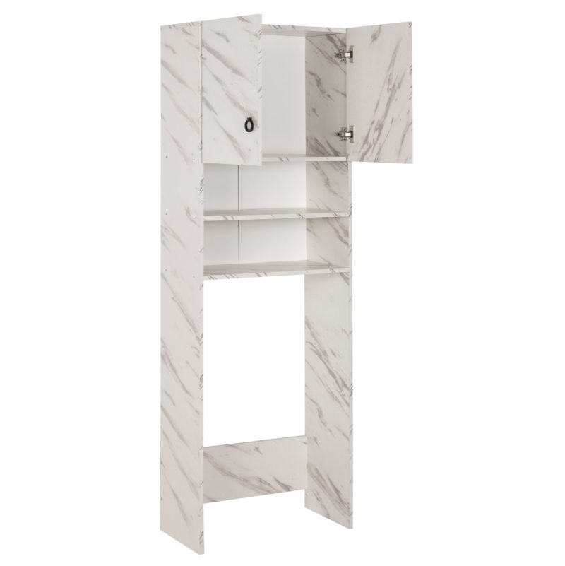 epiplo-plyntirioy-me-rafiantoylapi-leyko-2 ΕΠΙΠΛΟ ΠΛΥΝΤΗΡΙΟΥ ΜΕ ΡΑΦΙΑ&ΝΤΟΥΛΑΠΙ TERRY ΛΕΥΚΟ ΜΑΡΜΑΡΟ ΕΦΕ HM9122.12 64Χ29Χ181Υεκ.