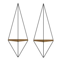 epitoichio-rafi-set-2tmch-fb9892511-mela-2 ΕΠΙΤΟΙΧΙΟ ΡΑΦΙ ΣΕΤ 2ΤΜΧ CANNARD HM8925.11 ΜΕΛΑΜΙΝΗ ΦΥΣΙΚΟ-ΜΕΤΑΛΛΟ ΜΑΥΡΟ 23x15x60Υεκ