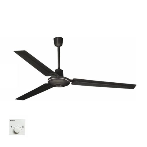 Ανεμιστήρας Οροφής FLC-1400 Primo 56'' 140εκ. Βιομηχ/κός 3 Φτερά Μαύρος