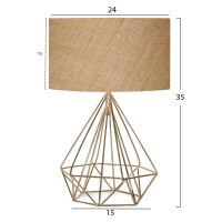 fotistiko-epitrapezio-metalliko-mpez-chr-1 ΦΩΤΙΣΤΙΚΟ ΕΠΙΤΡΑΠΕΖΙΟ ΜΕΤΑΛΛΙΚΟ ΜΠΕΖ ΧΡΥΣΟ HM7606.01