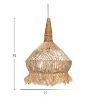 ΦΩΤΙΣΤΙΚΟ ΟΡΟΦΗΣ ΑΠΟ ΙΝΕΣ ΑΜΠΑΚΑ ΚΑΙ ΜΠΑΝΑΝΑΣ ΣΕ ΦΥΣΙΚΟ 55x55x75Yεκ.HM7774