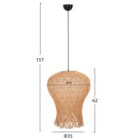 fotistiko-orofis-kremasto-fb97882-rattan-1 ΦΩΤΙΣΤΙΚΟ ΟΡΟΦΗΣ ΚΡΕΜΑΣΤΟ HM7882 RATTAN ΣΕ ΦΥΣΙΚΟ ΧΡΩΜΑ Φ49x157Υεκ.