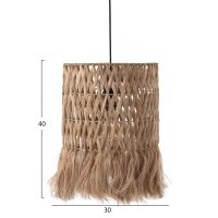 fotistiko-orofis-me-kylindriko-kapelo-ap-1 ΦΩΤΙΣΤΙΚΟ ΟΡΟΦΗΣ ME ΚΥΛΙΝΔΡΙΚΟ ΚΑΠΕΛΟ ΑΠΟ ΙΝΕΣ ΑΜΠΑΚΑ ΣΕ ΦΥΣΙΚΟ 30X30X40Υεκ.HM7781