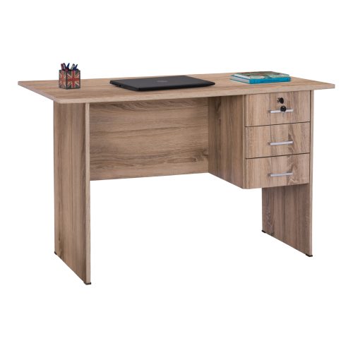 grafeio-melaminis-120x60x75yek-me-3-syrt ΓΡΑΦΕΙΟ ΜΕΛΑΜΙΝΗΣ HAYDEN 120x60x75Υεκ. ΜΕ 3 ΣΥΡΤΑΡΙΑ ΣΕ ΧΡΩΜΑ SONAMA HM2268.02