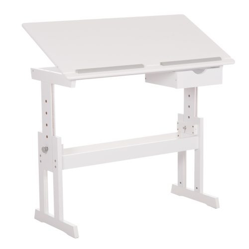 ΓΡΑΦΕΙΟ/ΣΧΕΔΙΑΣΤΗΡΙΟ ASCENT HM18289 MDF ΣΕ ΛΕΥΚΟ 109x55x87,5Υεκ