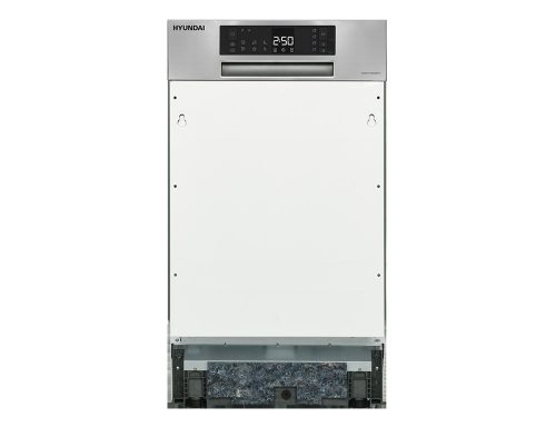 Εντοιχιζόμενο Πλυντήριο Πιάτων Hyundai HDW21-4560SBI/X με χωρητικότητα 10 σερβίτσια και ενεργειακή κλάση E